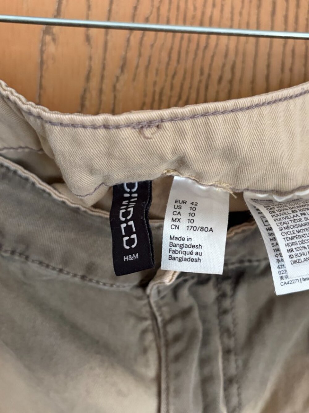 H&M Baggy Ombre Twill Pants - Picture 4 of 5
